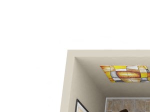 Rockingham 3D (Furnished Available) Rockingham Floor plan with Living room, Eat-in Kitchen, Half Bath, 3 Bedrooms and 2 Baths. Furnished Options Available